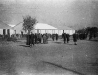 Camp 75 for prisoners of war, Bari, Italy, photographed by H R Dixon between 1942 and 1943.