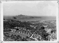 The coast of Crete, between Canea (Khania) and Maleme.  Photograph taken by Major Irwin in May 1941.