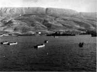 Allied Troops arriving at Suda Bay, Crete. April 27th, 1941.