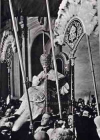 pope xii on chair