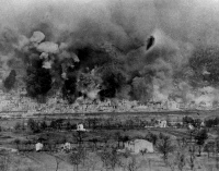 Bombing of Cassino, Italy 1944.