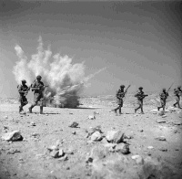 New Zealand Infantry Training, Egypt, 10 October 1941.